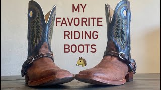 Nocona MD4700 my favorite riding boots [upl. by Arivle246]