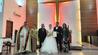 Kawen Gereja Stevie amp SandraTahniah Tuan Ku Memat [upl. by Sochor]