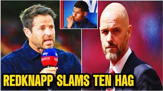 Erik ten Hag furiously hits back at Jamie Redknapp over crazy Marcus Rashford claim [upl. by Airda]