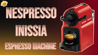 Nespresso Inissia Coffee Capsule Machine Review Plus a big tip [upl. by Harolda]