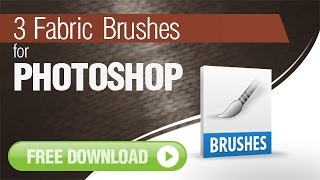 3 Photoshop Brushes for Painting Fabric [upl. by Glenine]