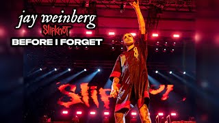 Jay Weinberg  quotBefore I Forgetquot Live Drum Cam [upl. by Aibara196]