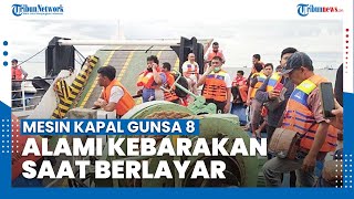 Mesin Kapal Feri KM Gunsa 8 Alami Kebakaran saat Berlayar 86 Penumpang Berhasil Dievakuasi [upl. by Joshua112]