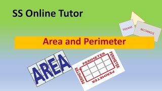 Area and Perimeter for Class5 maths youtubevideos rectanglesquare perimeter areaandperimeter [upl. by Retxed]