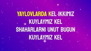 Mirjalol Nematov  Oynaymiz Kel Karaoke Versiya [upl. by Aicenaj]