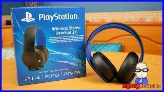 OFFICIAL Sony PlayStation Gold 71 Wireless Headset PS4  Unboxing SetUp amp Review  MyKeyReviews [upl. by Gene]