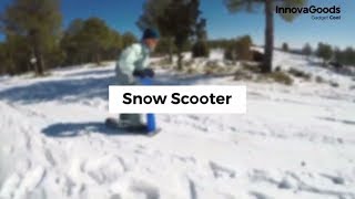 InnovaGoods Gadget Cool Snow Scooter [upl. by Stultz8]