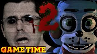 FIVE NIGHTS AT FREDDYS 2 TERRIFIES US Gametime w Smosh Games [upl. by Kandy]