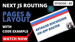Nextjs Routing and Page Layouts Crafting Seamless User Experiences [upl. by Yelda]