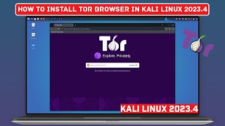 How to Install Tor Browser on Kali Linux  Kali Linux 20234 [upl. by Ivana]