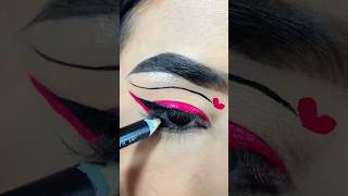 Eye makeup hack shorts viralhacks makuphacks beautyhacks hack makuplook eyemakeup eyeliner [upl. by Itisahc634]