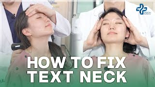 Chiropractic care for TEXT NECK syndrome [upl. by Winny144]