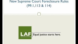 Handling Mortgage Foreclosures [upl. by Airaet]