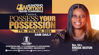 ALIMOSHO WOMEN PRAYER CONFERENCE  REV MRS RHODA IKOTUN THEMEPOSSESS YOUR POSSESSION [upl. by Eoin531]