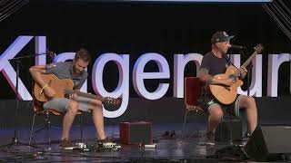 The Most Unexpected Acoustic Guitar Performance  The Showhawk Duo  TEDxKlagenfurt [upl. by Doble]