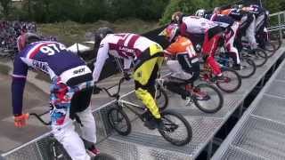 Māris Štrombergs wins BMX European Championships 2014 [upl. by Tarsuss802]