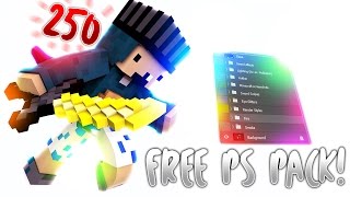 250 Abo Special Danke  Free Minecraft Photoshop pack by aslac [upl. by Jessica]