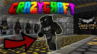 Building The BatCave Minecraft Crazy Craft [upl. by April]