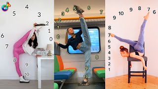 Clock Countdown Gymnastics Challenge TikTok or TicTac Compilation flexibility [upl. by Sheba423]