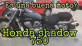 Honda Shadow 750 Mi Experiencias [upl. by Gualterio696]