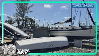 Sarasota Sailing Squadron makes progress with recovery after damage from recent hurricanes [upl. by Aikmat612]