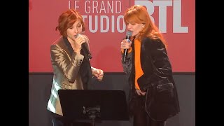 Axelle Red amp Natasha StPier Santa baby Live Le Grand Studio RTL [upl. by Smitty]