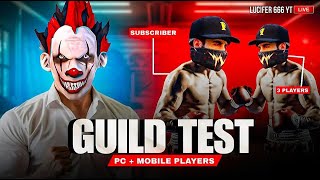 Live Guild Test freefire guildtest freefirelive [upl. by Anderea250]