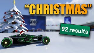 I played Every quotCHRISTMASquot Map in Trackmania [upl. by Atsirhcal]