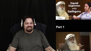 Neuroscientist David Eagleman with Sadhguru React Part 1 [upl. by Evalyn]