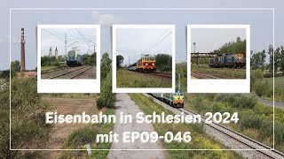 Eisenbahn in Schlesien 2024 mit EP09046 [upl. by Kalmick]