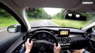 POV  MercedesBenz C180  18 Automatic  2016 FULL HD 1080p [upl. by Aicenod]