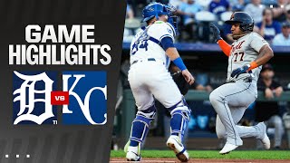 Tigers vs Royals Game Highlights 91724  MLB Highlights [upl. by Blunt]