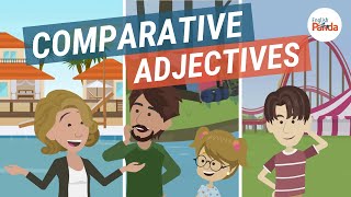 Comparative Adjectives in English Conversation  Comparing Vacations [upl. by Bussy663]