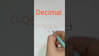 Mastering Decimal Multiplication StepbyStep Guide [upl. by Anaynek]