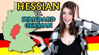 HESSIAN vs STANDARD GERMAN  Me speaking Hessian [upl. by Ennis81]