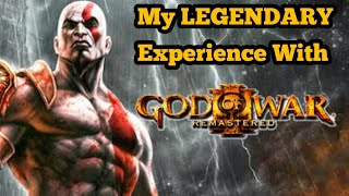 My Legendary Experience With God Of War III Remastered A MASTERPIECE OF A GAME [upl. by Olympie]