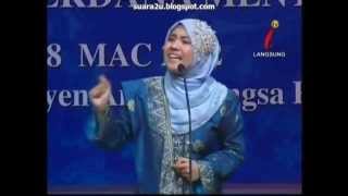 Fathiah Malaysia  Pertandingan Pidato Antarabangsa Bahasa Melayu Piala Perdana Menteri 2012 [upl. by Kaylee66]