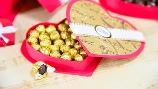 How to Make a Doll Box of Chocolates  Doll Crafts [upl. by Enenaej914]