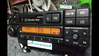 Mercedes Benz Som Original Radio Cm2396 c code código senha codificando [upl. by Lletnom]