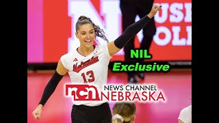 Nebraska Volleyballs Merritt Beason  Earning With A Purpose  NIL  1890 Collective [upl. by Dituri]