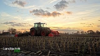 Maisstoppeln mulchen mit Fendt Vario 724 und Dragone HD [upl. by Aneehsat]