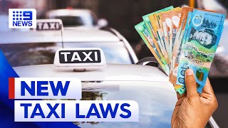 Queensland taxi passengers to be better protected from overcharging  9 News Australia [upl. by Ani382]