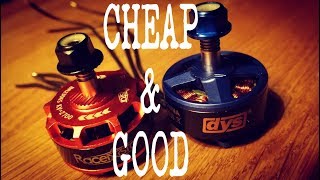 RACERSTAR BR2306S VS DYS SAMGUK SERIES  MY FAVORITE MOTORS [upl. by Chapen]