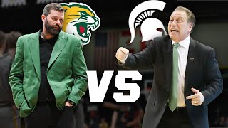 MSU Basketball vs NMU  Superior Dome Showdown Intro [upl. by Bagley]