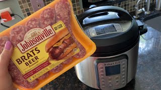 Instant Pot Bratwurst [upl. by Biernat]