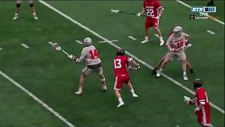 Tre Leclaire Sophomore Lacrosse Highlights [upl. by Kalman]