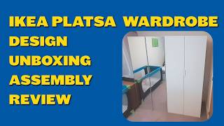 IKEA PLATSA Wardrobe Assembly Design Unboxing and Review [upl. by Blim]