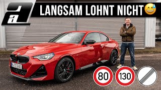 2023 BMW M240i xDrive 374PS R6 vs WLTP  Wie viel braucht er WIRKLICH  80 vs 130 vs Vollgas [upl. by Sorazal543]