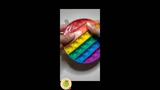 ODDLY SATISFYING ASMR VIDEOPOPIT TOY WITH ICE asmrsound oddlysatisfyingvideo oddlysatisfying [upl. by Hole]