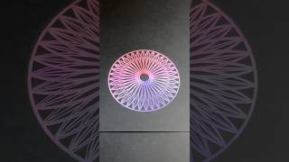 Captivating Spiral Art Timelapse  spirograph ASMR viral [upl. by Aikcir]